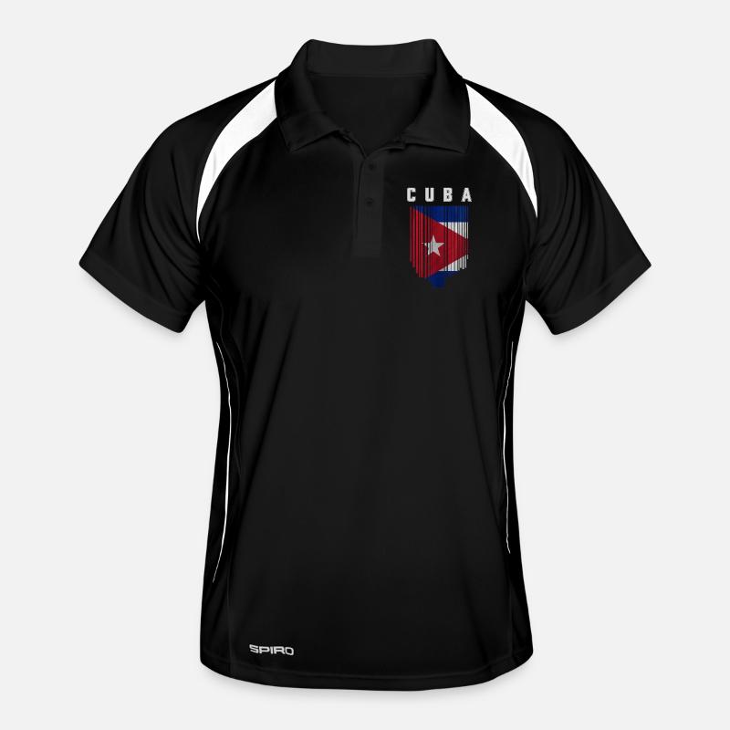 Cuban flag, Cuban pride Men's Polo breathable