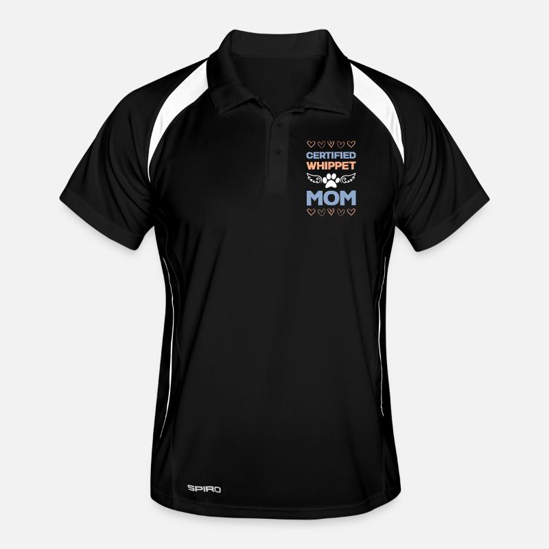Maman Whippet certifiée Polo respirant Homme