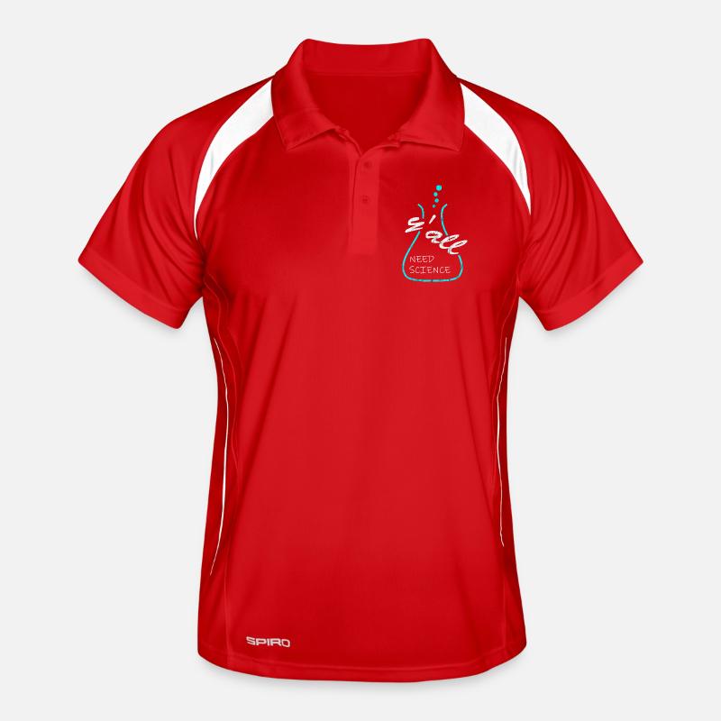 Yall Need Science Science Chemistry Laboratory Men's Polo breathable