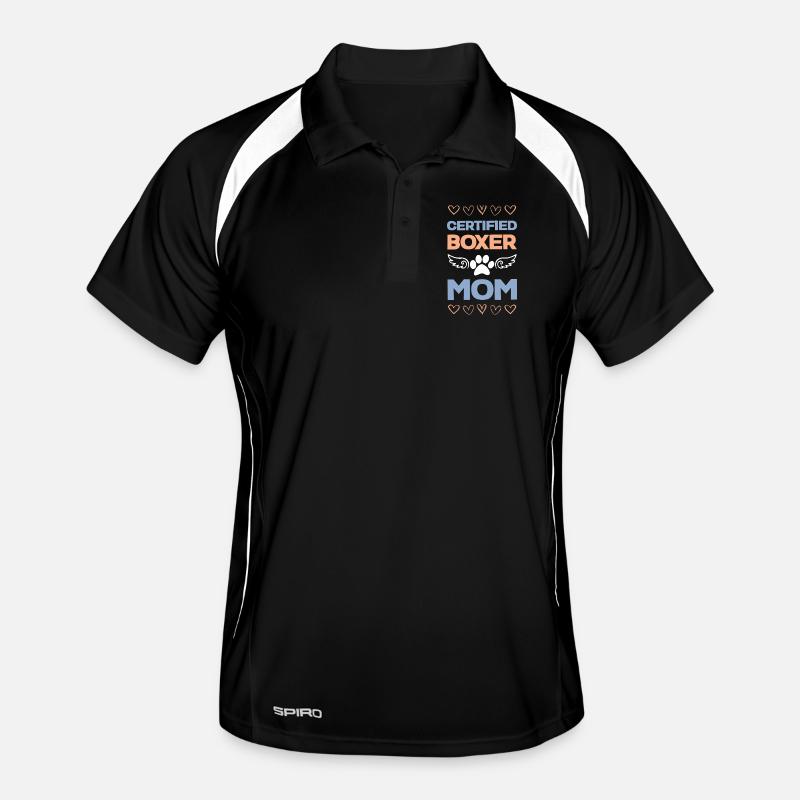 Maman Boxer certifiée Polo respirant Homme