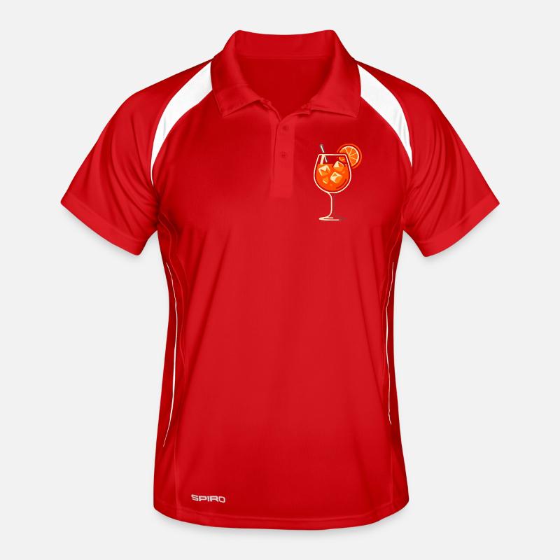 Aperitif Aperoliker Party Spritz Gift Idea Men's Polo breathable