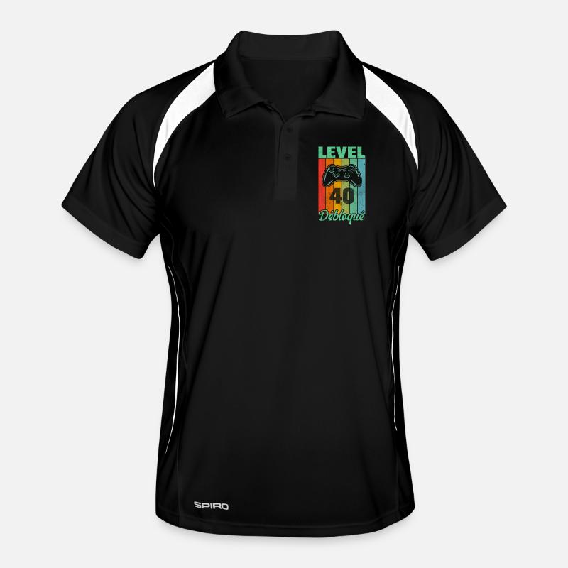 Level 40 débloqué Polo respirant Homme
