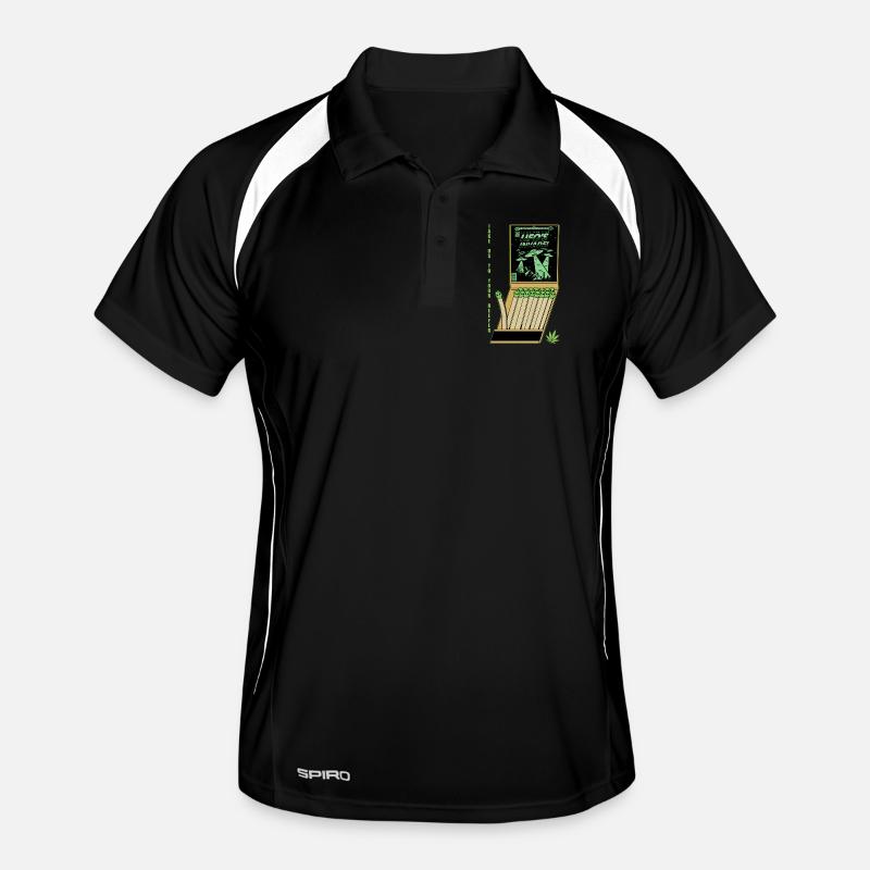 OVNI Invasion Vintage Affiche Design Polo respirant Homme