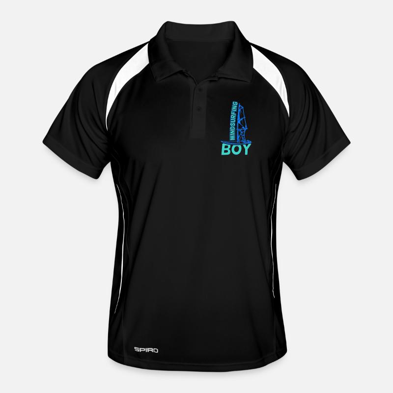 Windsurfer Junge Männer Polo atmungsaktiv