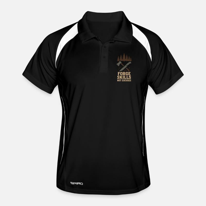 Survival Powers Boscroon Ferocious Abilities Men's Polo breathable