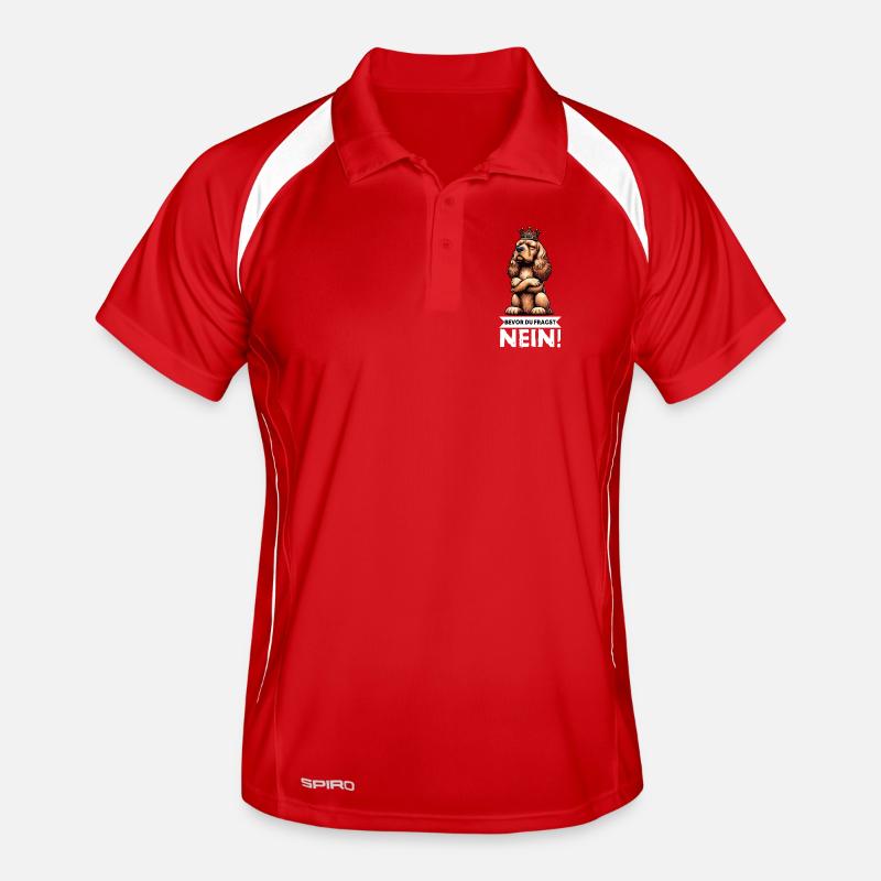 Avant que vous ne demandiez : Cocker Spaniel Cocker Dog Polo respirant Homme