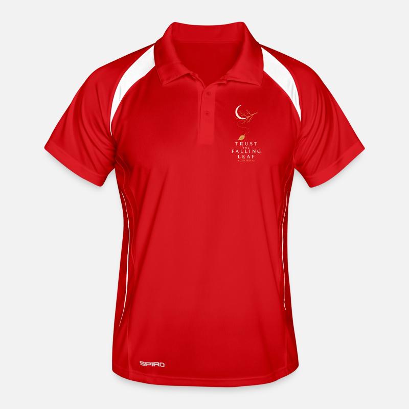 Falling Leaf Trust Men's Polo breathable