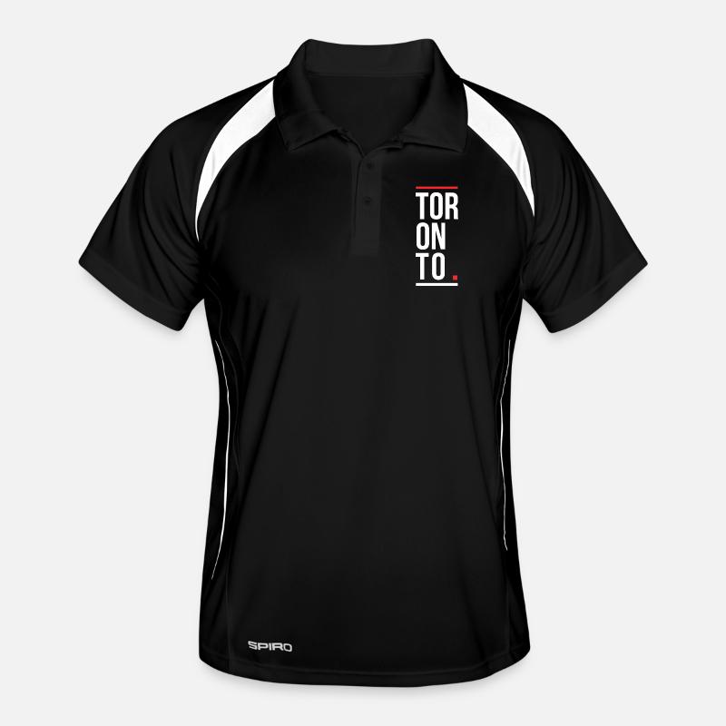 Conception du logo de la ville canadienne de Toronto Polo respirant Homme