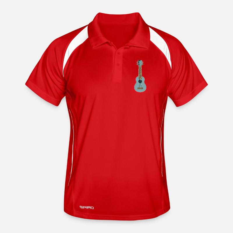 Ukulélé rétro Polo respirant Homme