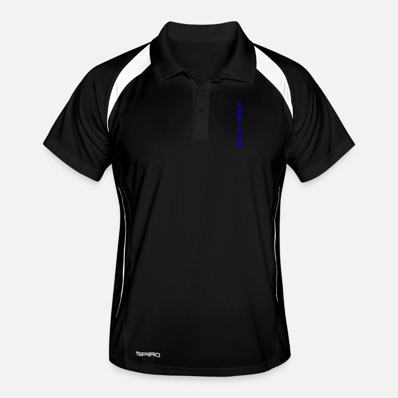 Friday - blue Men's Polo breathable