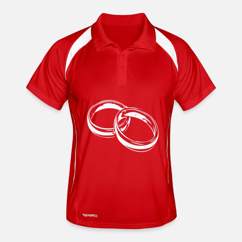 Ringe Männer Polo atmungsaktiv