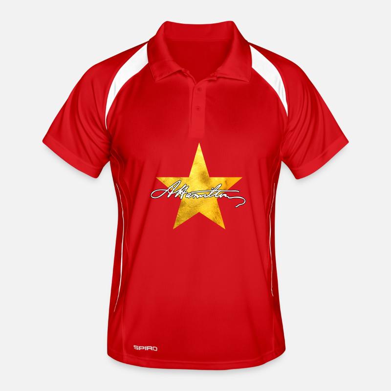 Étoile d’or de Hamilton Polo respirant Homme