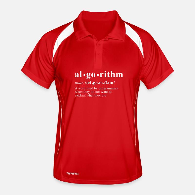 Algorithm Definition Men's Polo breathable