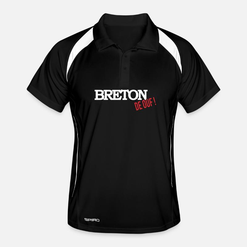 Breton de ouf Polo respirant Homme