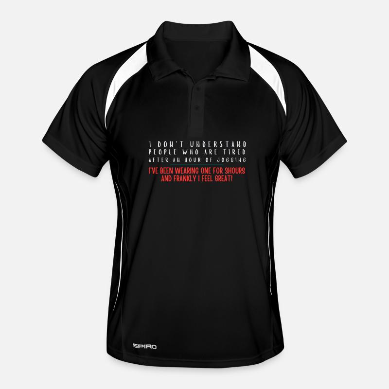 Citation de jogging d’une heure : Tee Polo respirant Homme