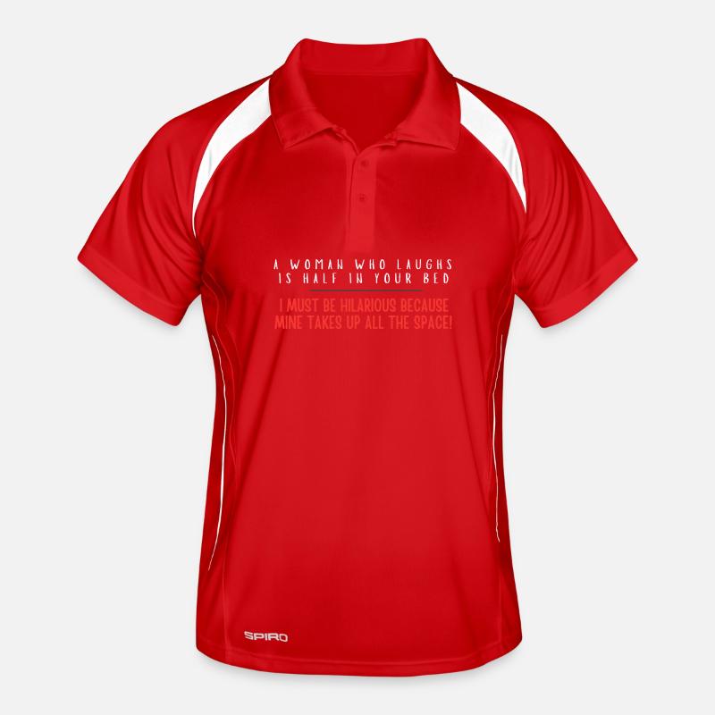 Witty Space-Taker Quote Tee Men's Polo breathable