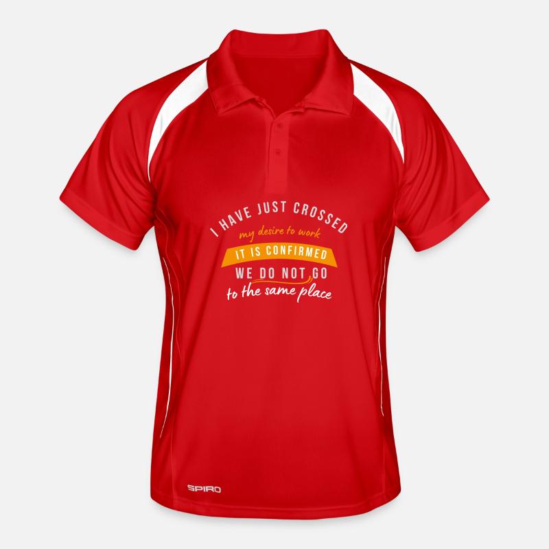 Crossed Desires, We Do Not Return Men's Polo breathable