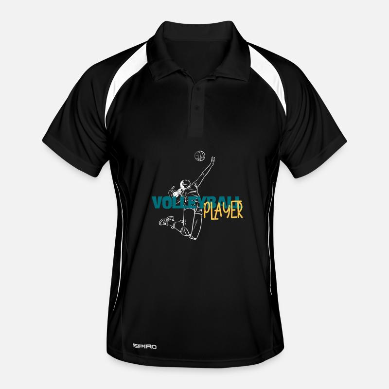 Volley Dive : Duo de joueurs dynamiques Polo respirant Homme