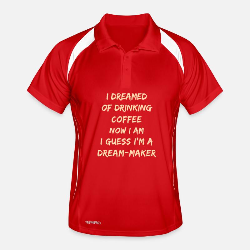 Citation du café Dream-Maker Polo respirant Homme