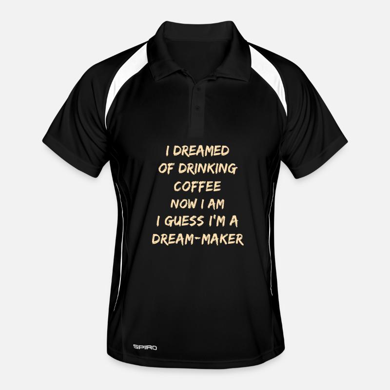 Citation du café Dream-Maker Polo respirant Homme
