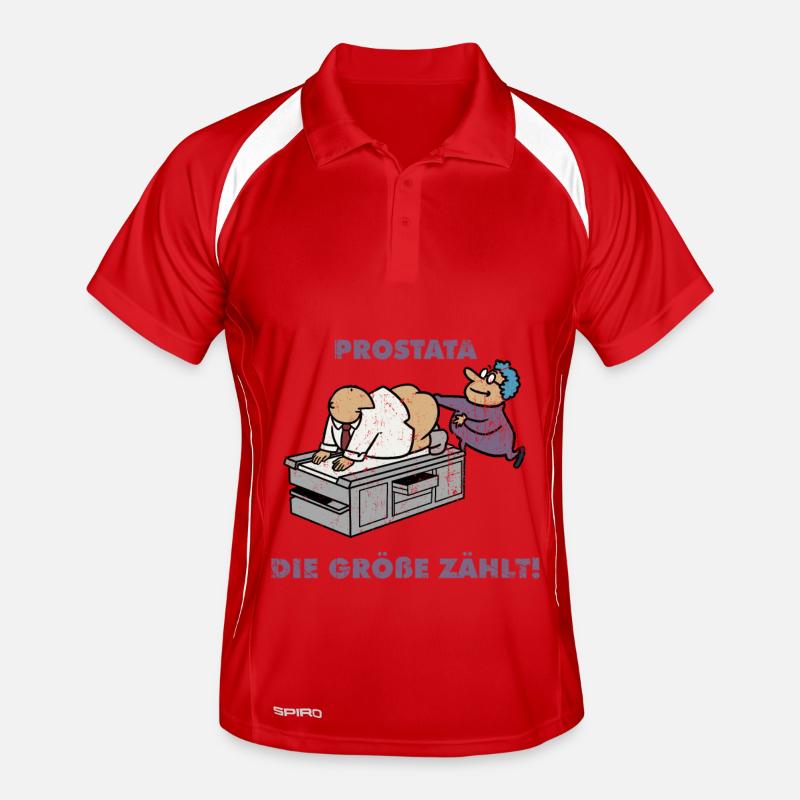 Urologe Doktor Urologie Student Prostata Geschenk Männer Polo atmungsaktiv