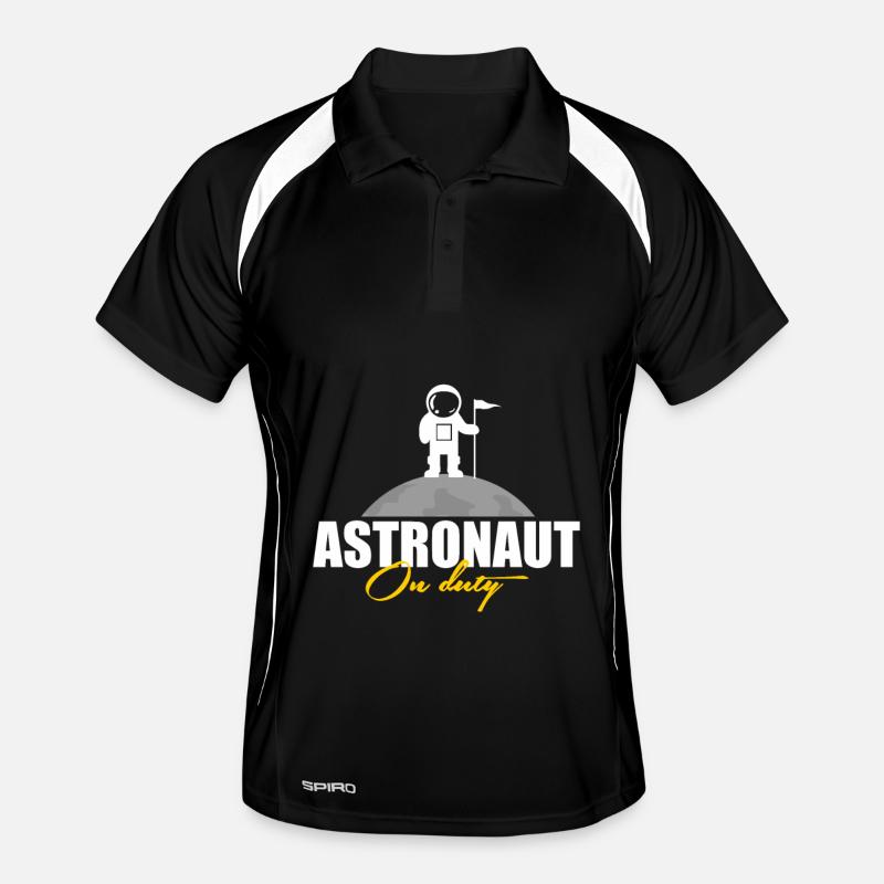 Astronaut in Action Gift Men's Polo breathable