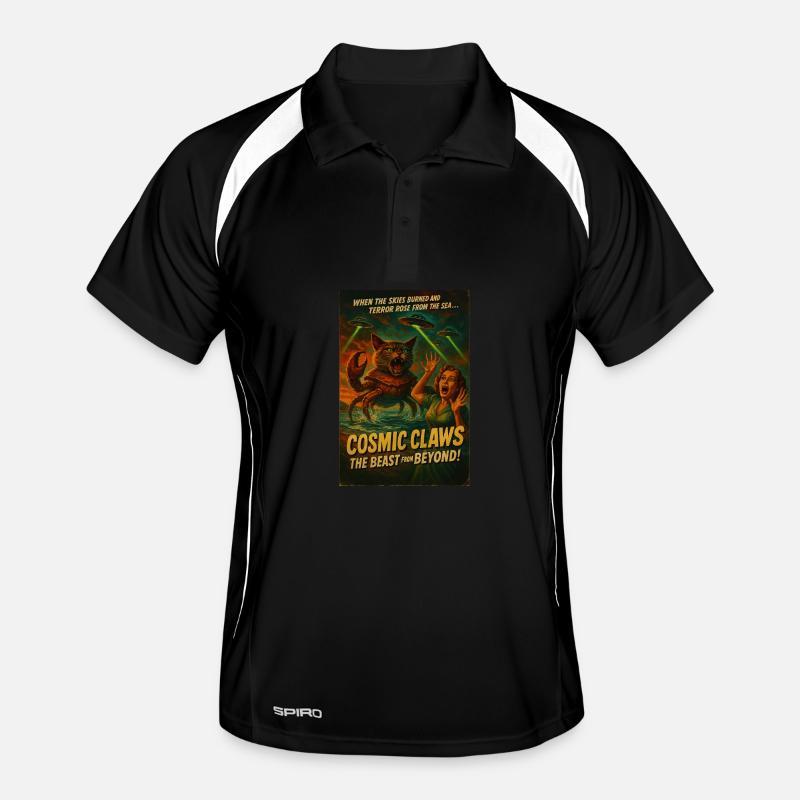 Cosmic Claws Men's Polo breathable