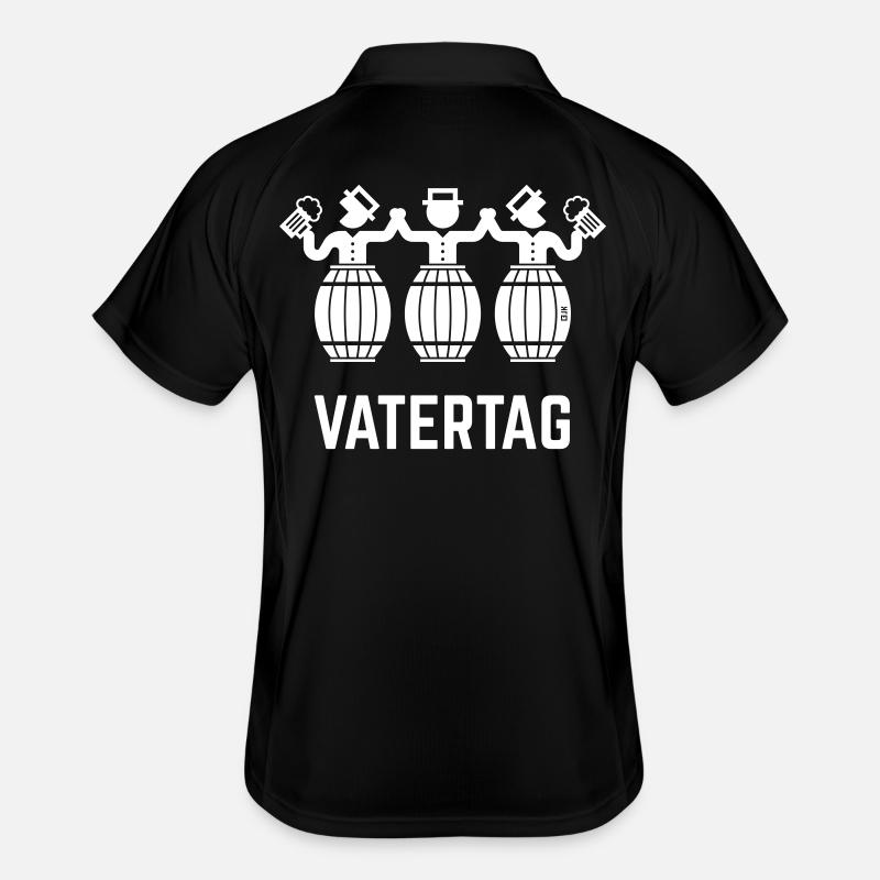 Vatertag Bierfässer (Bier / Männertag / White) Männer Polo atmungsaktiv