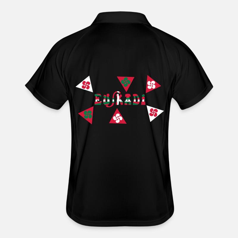 Euskadi Pays Basque Polo respirant Homme