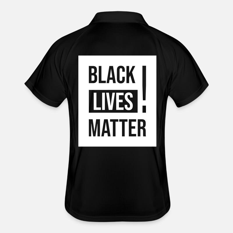 Protest Black Lives Matter Männer Polo atmungsaktiv