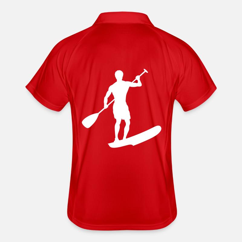 Conception de l’athlète SUP Polo respirant Homme