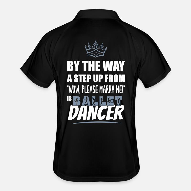 Un danseur de ballet est le plus attrayant. Ballet. Polo respirant Homme