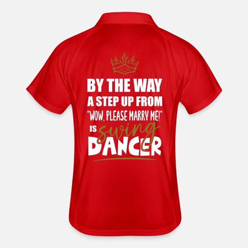 Passez de Marry Me Swing Dancer Polo respirant Homme