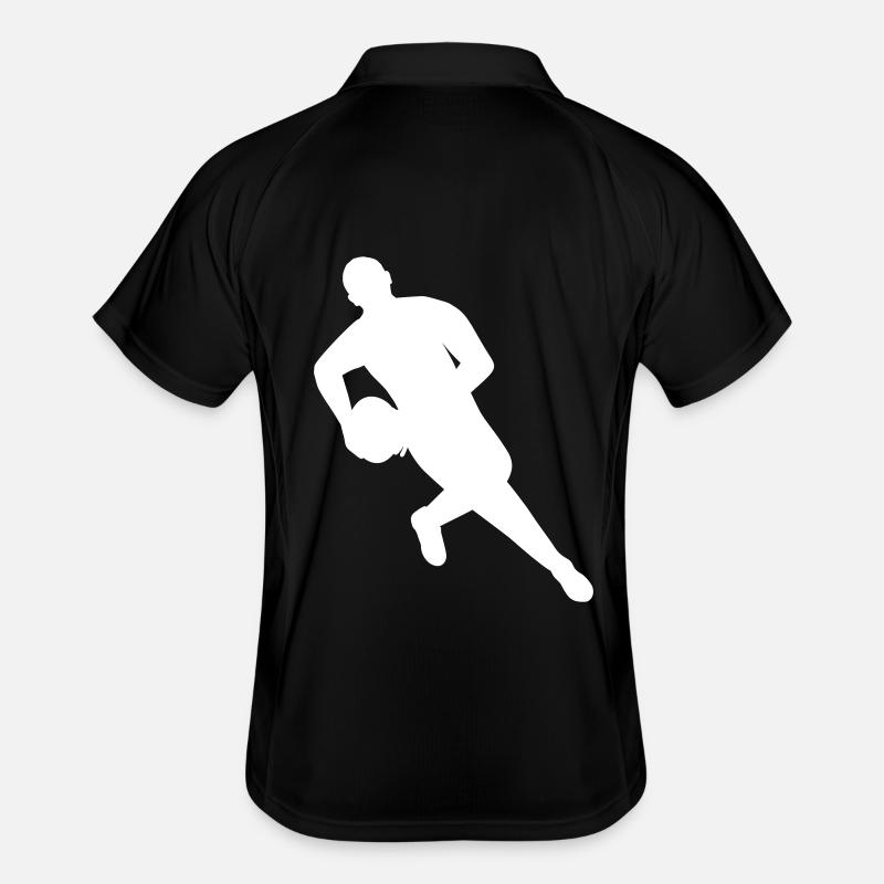 Rugby on the move Men's Polo breathable