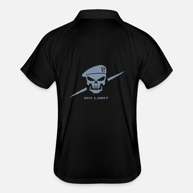 Tete de mort beret Polo respirant Homme