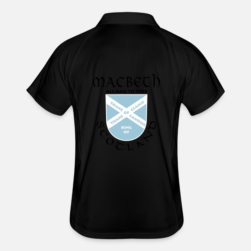 "Rampant Lion" de l'Ecosse Polo respirant Homme