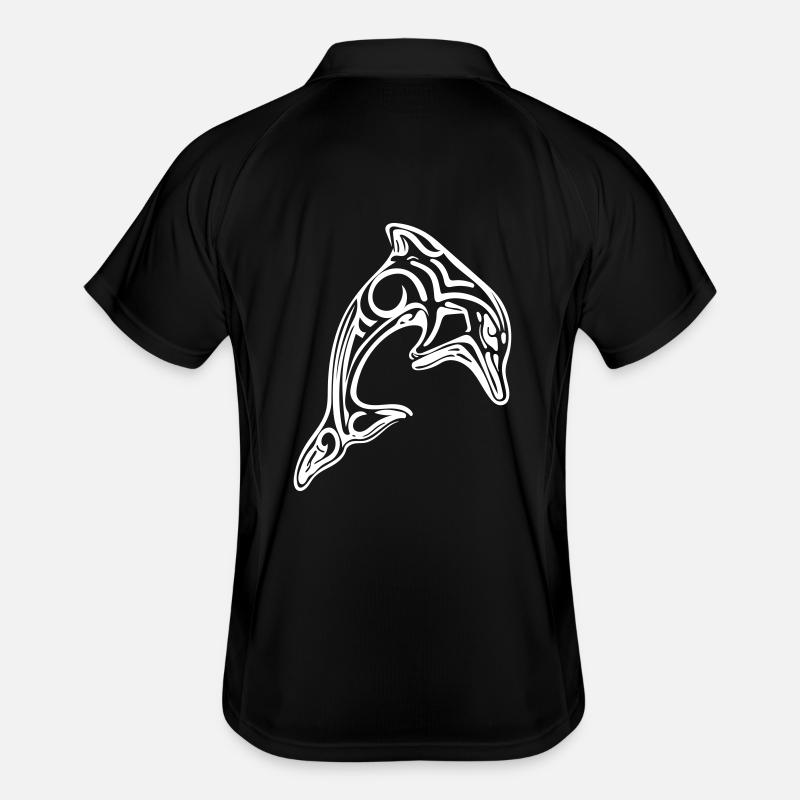 Delfin Männer Polo atmungsaktiv