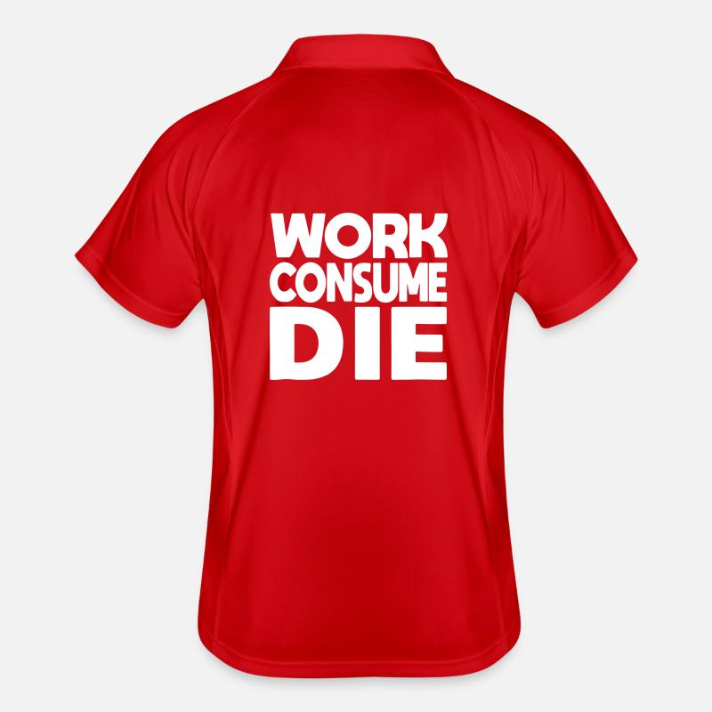 work consume the Men's Polo breathable