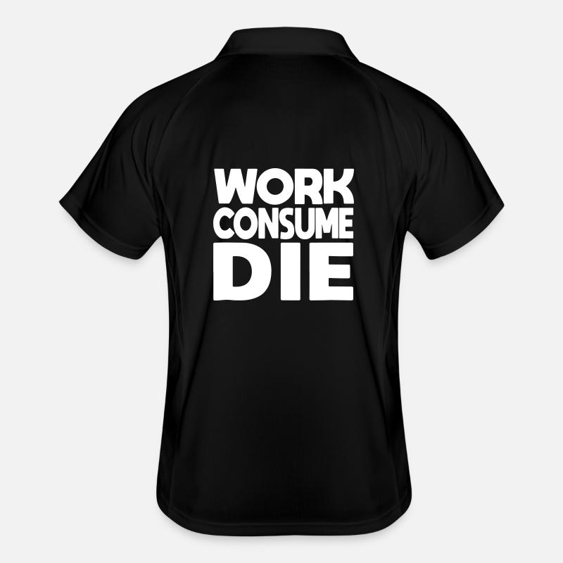 work consume die Männer Polo atmungsaktiv
