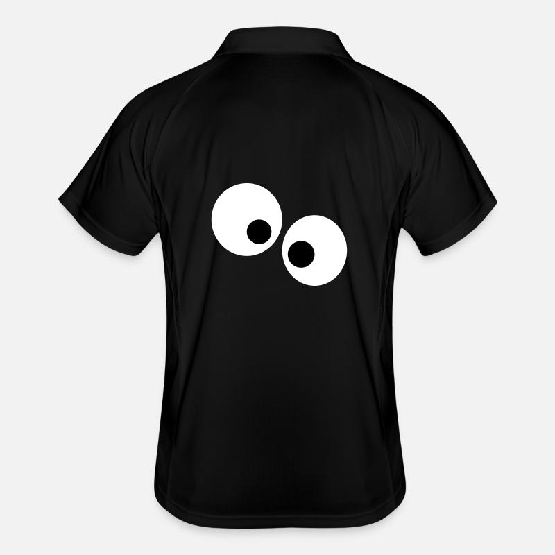 Yeux drôles Polo respirant Homme