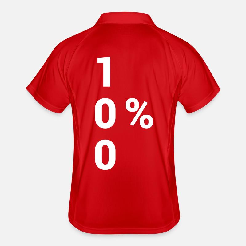 100% Hero Männer Polo atmungsaktiv