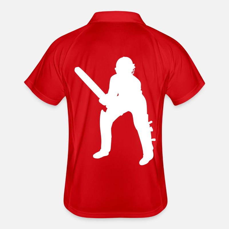 Cricket Batsman Batter Men's Polo breathable