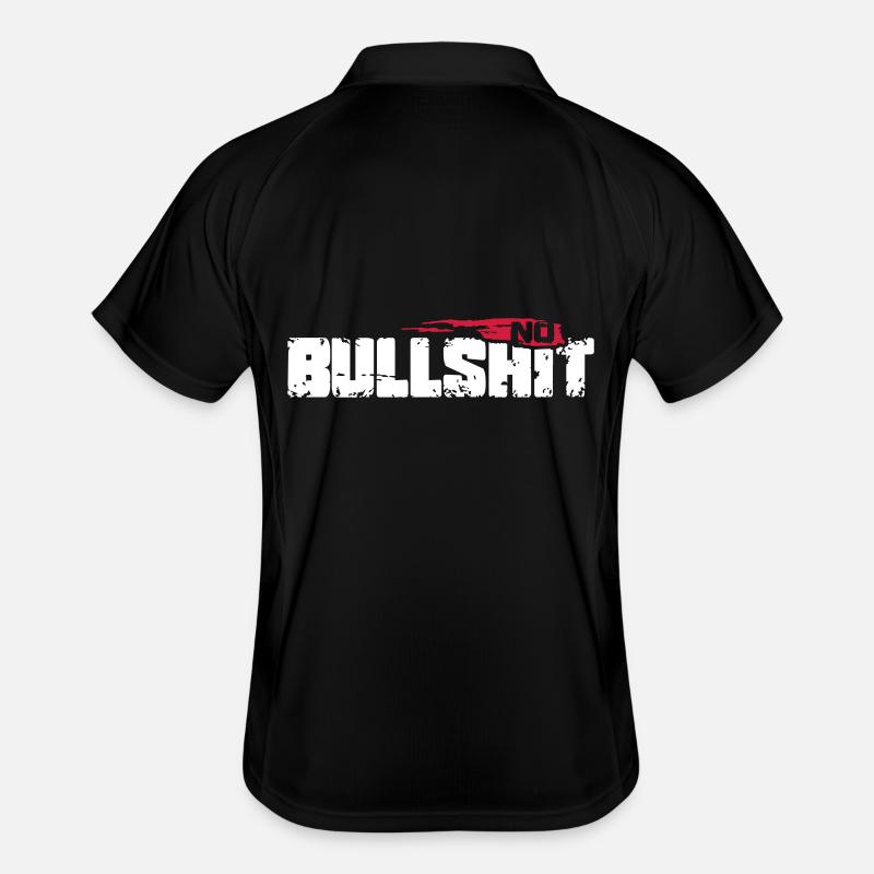 No Bullshit Men's Polo breathable