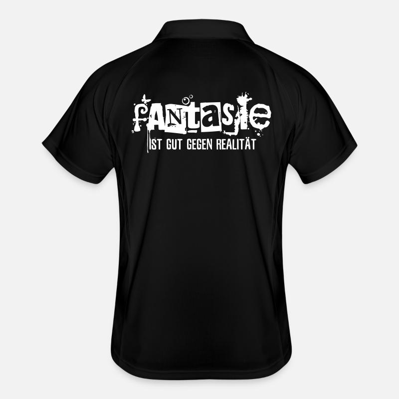 Fantasy is good against reality Men's Polo breathable