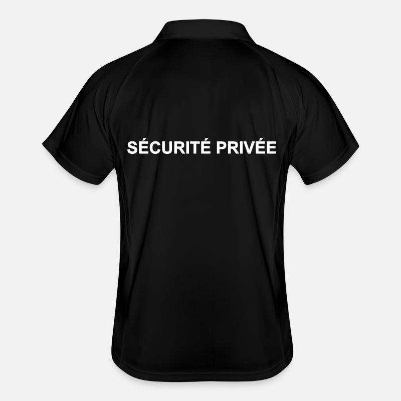 Private Security and Personalized Guarding Men's Polo breathable
