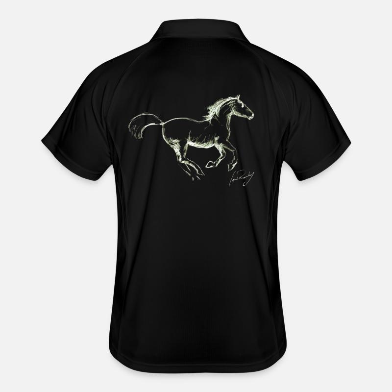 CHEVAL AU GALOP Louis RUNEMBERG © Adagp Polo respirant Homme