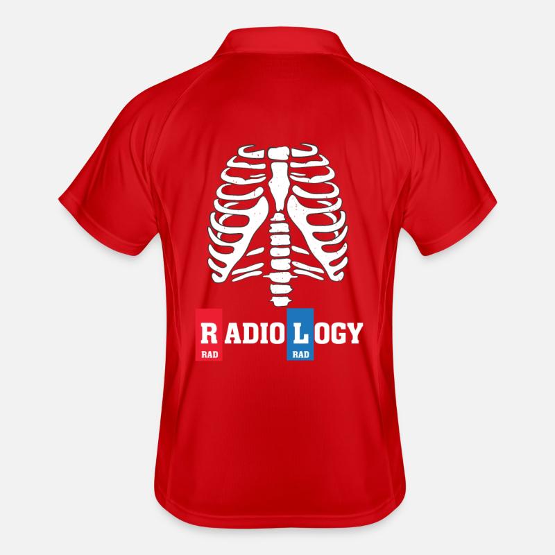 Radiology radiologist gift Men's Polo breathable