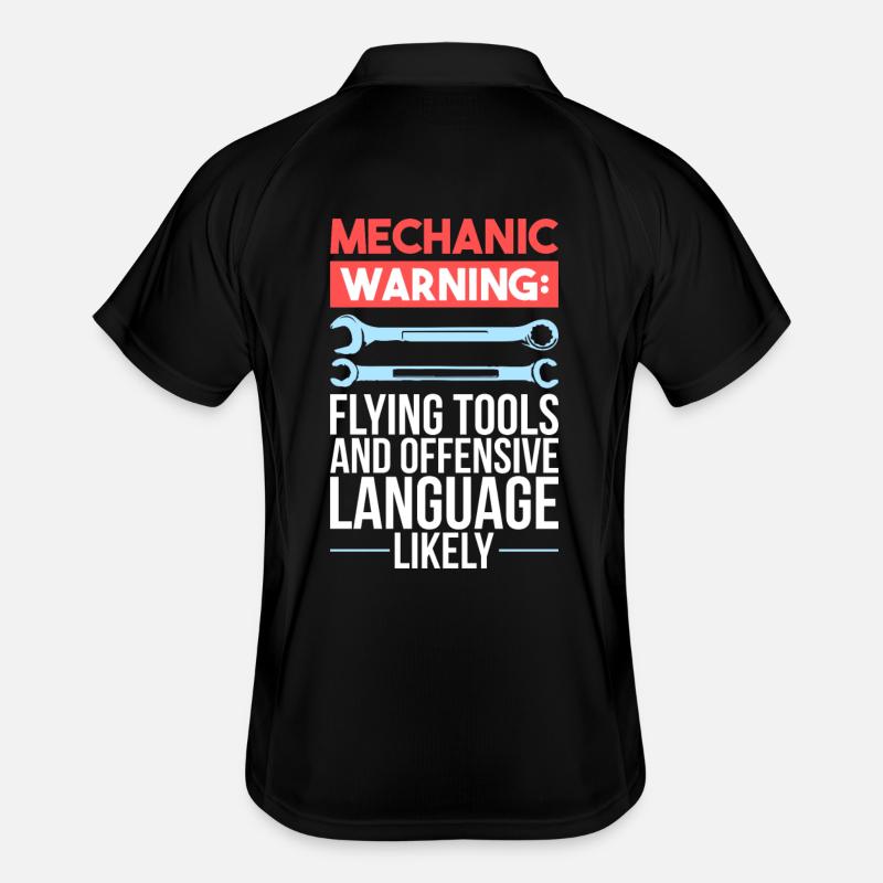 mechanic Men's Polo breathable