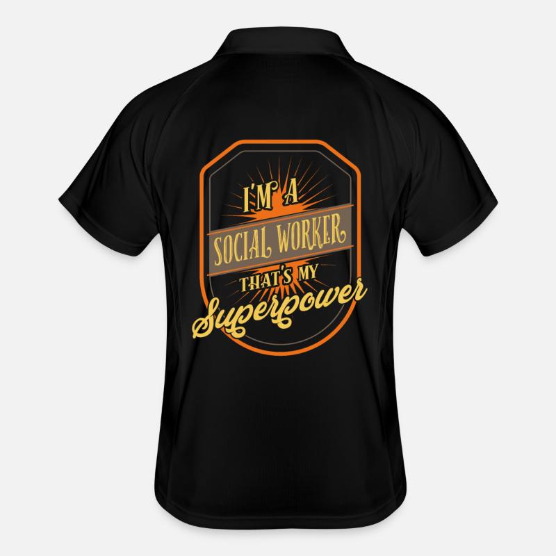 Social worker Men's Polo breathable