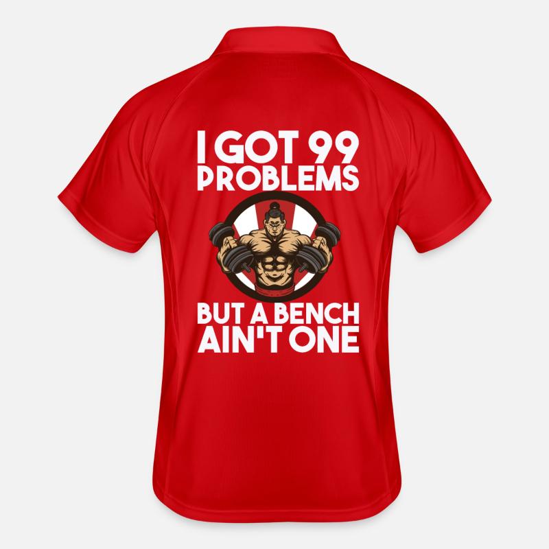 Workout Men's Polo breathable